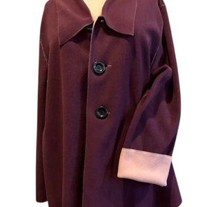 Great Cavalier High-Low Women’s Reversible Jacket Size Adult Medium